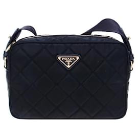 Prada Borsa fotocamera in nylon trapuntato
