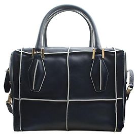Tod's Borsa Tote e Borsa a Tracolla in Pelle Blu Notte