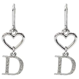 Pendientes Heart Cubic Silver - Dior