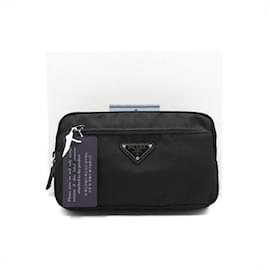 Prada Borsa a tracolla in Re-Nylon nero