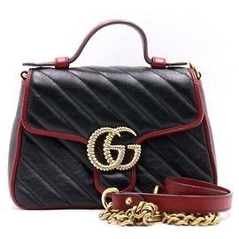 Gucci Mini borsa tote con manico superiore e borsa a tracolla crossbody