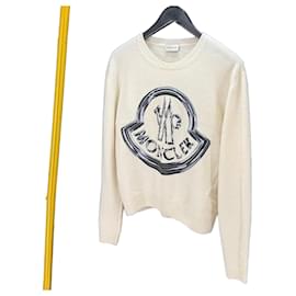 Strickware für Damen mit Big Logo Stickerei-Patch - Moncler