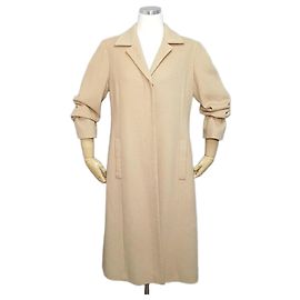 Burberry Abrigo largo de lana para mujer