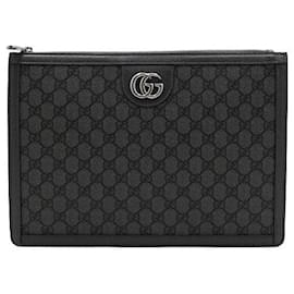 Gucci Portafoglio Clutch GG Grigio