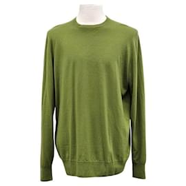 Baby-Strickpullover aus Cashmere mit langen Ärmeln und Rundhalsausschnitt - Loro Piana