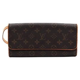 Louis Vuitton Pochette Twin GM em Monogram Canvas - Bolsa de Ombro - Bolsa Transversal