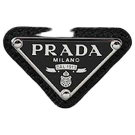 Prada Tarjetero de Nylon Saffiano Negro