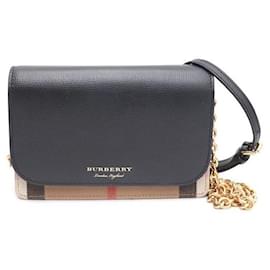 Burberry Borsa a Spalla con Catena Hampshire e Borsa a Tracolla