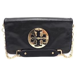 Bolso de mano y bolso de hombro Amanda Logo Gold Chain - Tory Burch