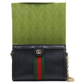 Gucci Borsa a tracolla e borsa crossbody Ophidia in pelle nera