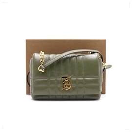 Burberry Kleine Schultertasche mit Goldkette