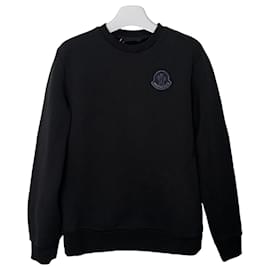 Sweatshirt mit Logo-Patch Größe Black - Moncler