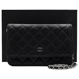 Chanel Borsa a tracolla e borsa crossbody con catena CC argento