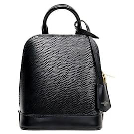 Louis Vuitton Alma Rucksack aus Epi Leder in Schwarz