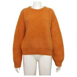 Suéter oversize de mohair y seda para mujer - Céline