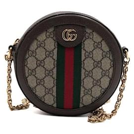 Borsa a tracolla e crossbody Ophidia Mini GG Round Chain - Gucci