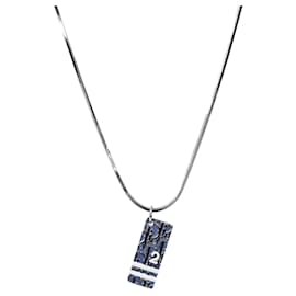 Silberne Halskette Blue Trotter - Dior