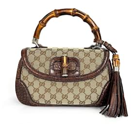 Handtasche mit Bambusgriff - Gucci