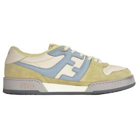 Fendi Baskets basses en daim Match