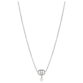 Gucci Collana di perle di cristallo