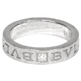 Anello in oro bianco e diamanti New Bibi Taglia - Bulgari