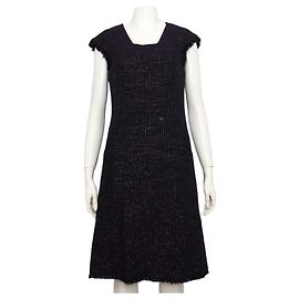 Chanel Vestido sin mangas de tweed Season