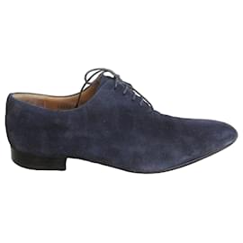 Scarpe Oxford Carvil in Camoscio Blu Navy - Autre Marque