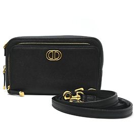 Christian Dior Caro Double Schultertasche