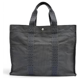 Hermès Borsa Hermes Herline Tote GM in grigio