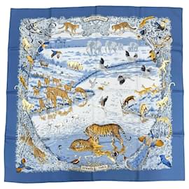 Sciarpa in seta Hermes La Trêve de L'Eau - Hermès
