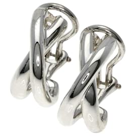 Orecchini a croce in argento Tiffany & Co. Paloma Picasso