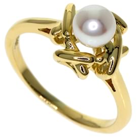 Tiffany & Co. Perlenring aus 18K Gelbgold