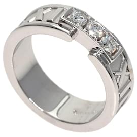 Tiffany & Co. Atlas Diamantring aus 18K Weißgold