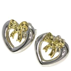 Pendientes de botón Heart with Bow de Tiffany & Co.