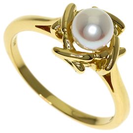 Tiffany & Co. Kiss Around Pearl Ring