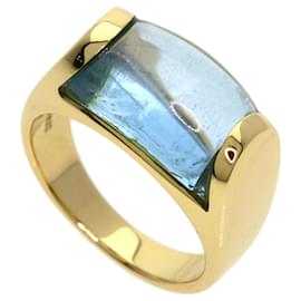 Anello Bvlgari Tronchetto in topazio blu - Bulgari
