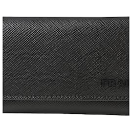 Portachiavi in pelle Prada