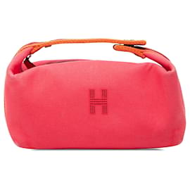 Custodia Hermès Pink Small Toile Bride A Brac