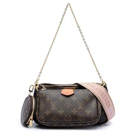 Louis Vuitton Marrone Monogram Multi Pochette Accessoires