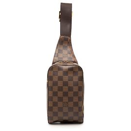 Louis Vuitton Marrone Damier Ebene Geronimos