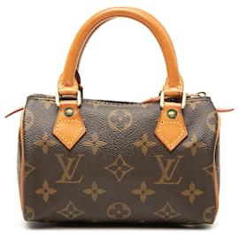 Louis Vuitton Brown Monogram Mini Speedy HL