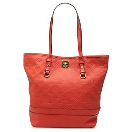 Louis Vuitton Red Monogram Empreinte Citadine PM