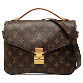 Louis Vuitton Pochette Metis Monogram Marrone