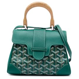 Goyard Verde Mini Goyardine Saigon Souple