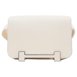 Hermès Geta in chevre Mysore bianco