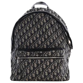 Zaino Rider in tela Dior Blue Oblique