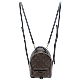 Louis Vuitton Marrone Monogram Mini Palm Springs