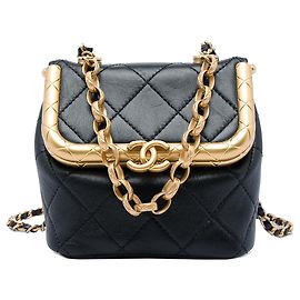 Borsa My Crush in agnello micro trapuntato nero Chanel