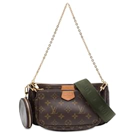 Louis Vuitton Marrone Monogram Multi Pochette Accessoires