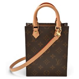 Borsa Louis Vuitton Monogram Petite Sac Plat